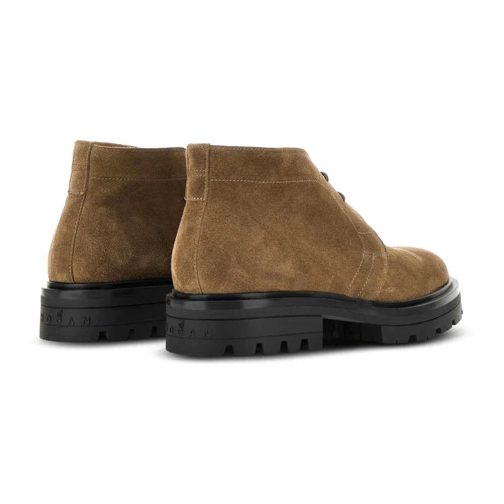Hogan H673 Suède Enkellaarsjes