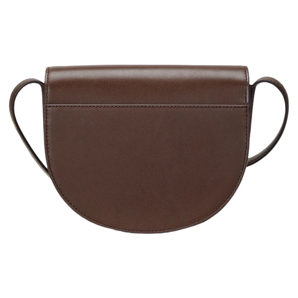 Ralph Lauren Bruine Witley Medium Crossbody Tas Brown Dames