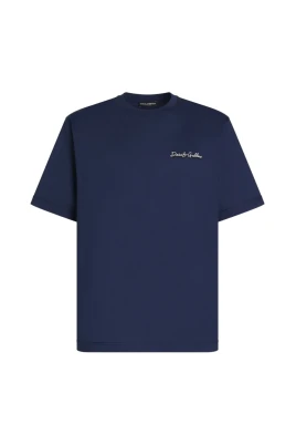 Jersey Cotton T-shirt med logotyp