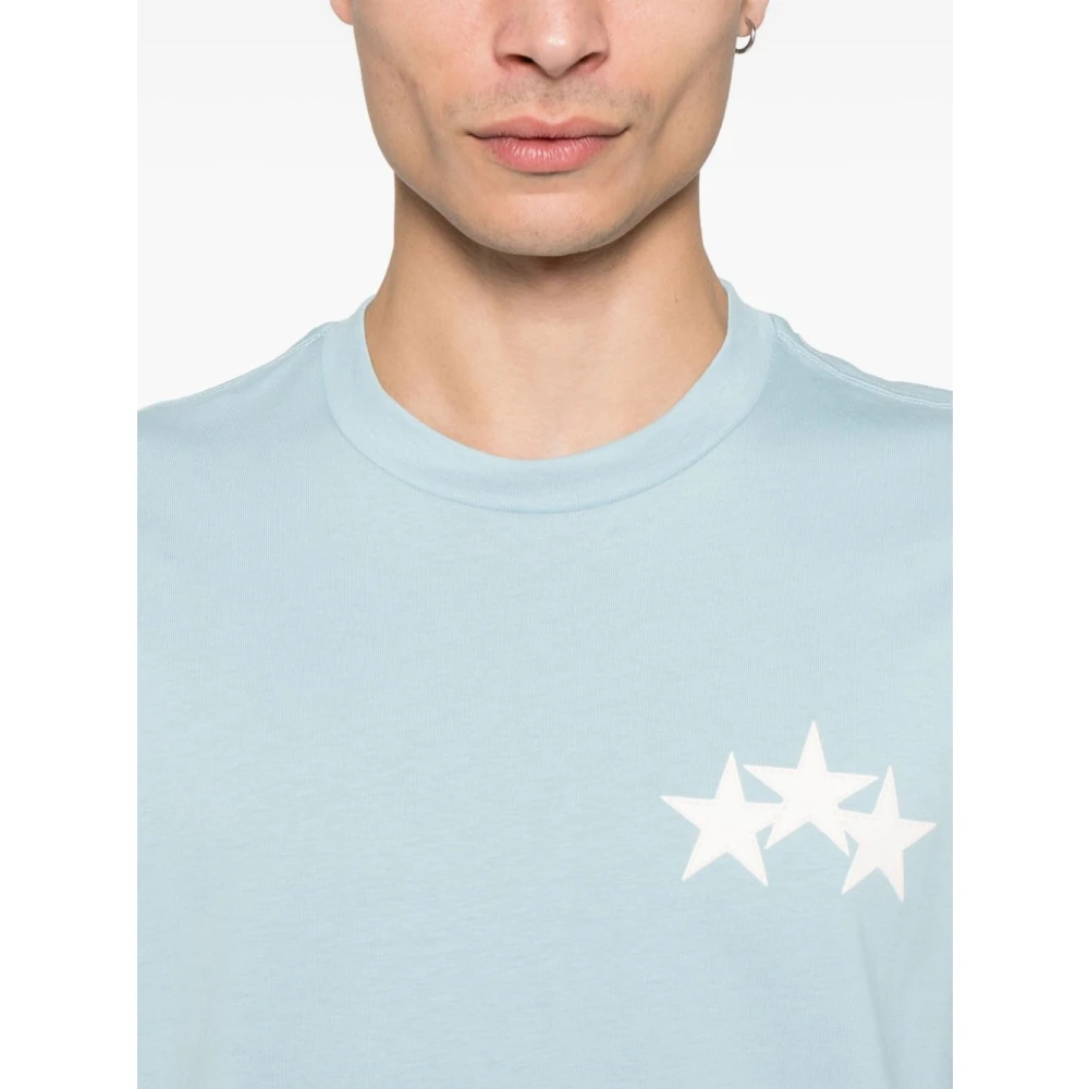 Amiri Drie Sterren Hemelsblauw T-shirt Blue Heren