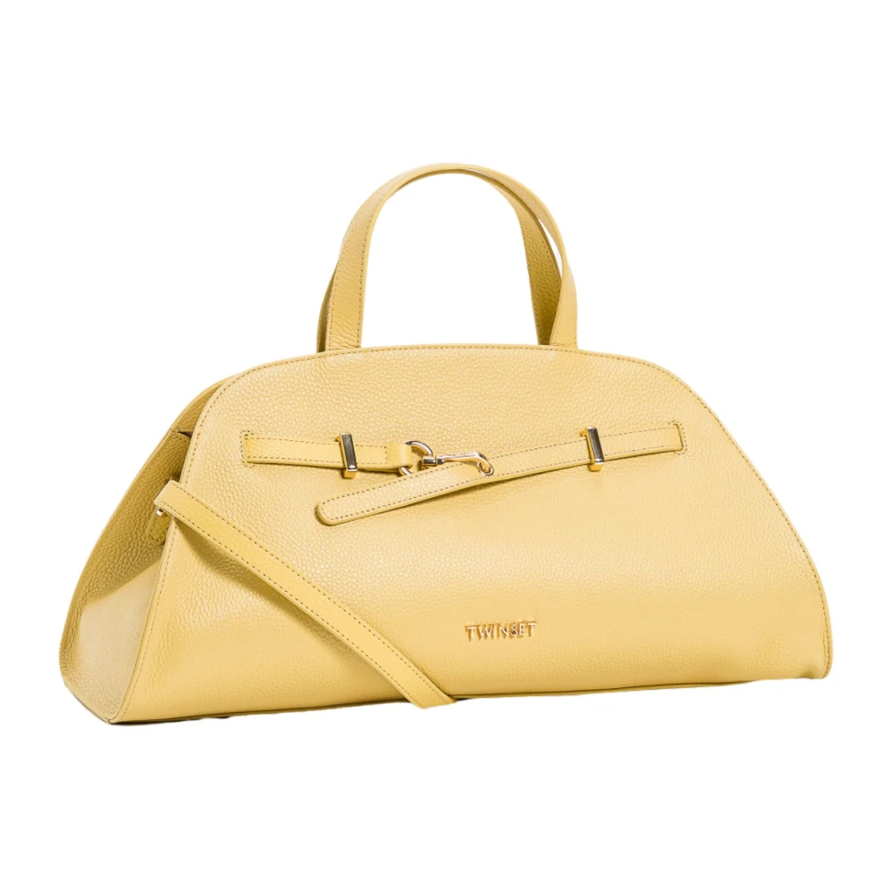 Twinset Gele Schoudertas met Stijl Yellow Dames