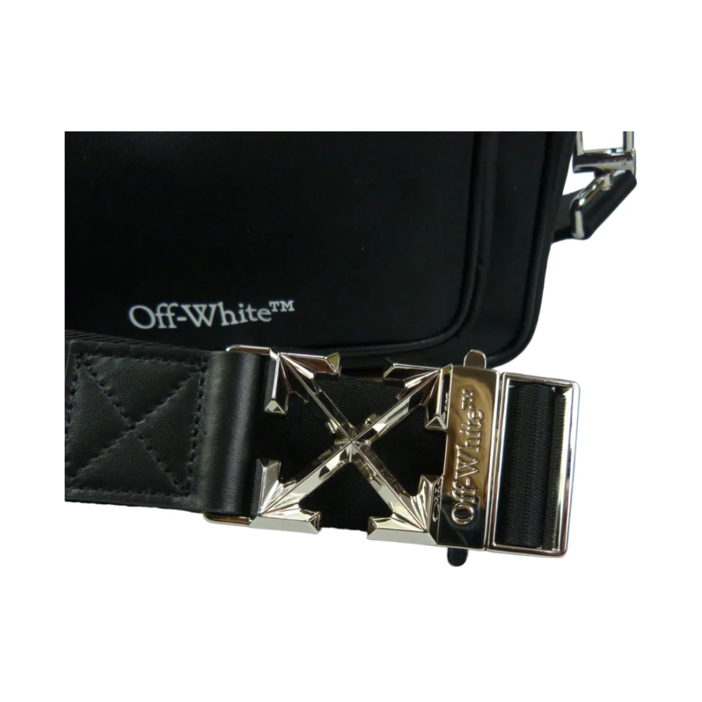 Off White Zwarte tassen met moderne stijl Black Heren