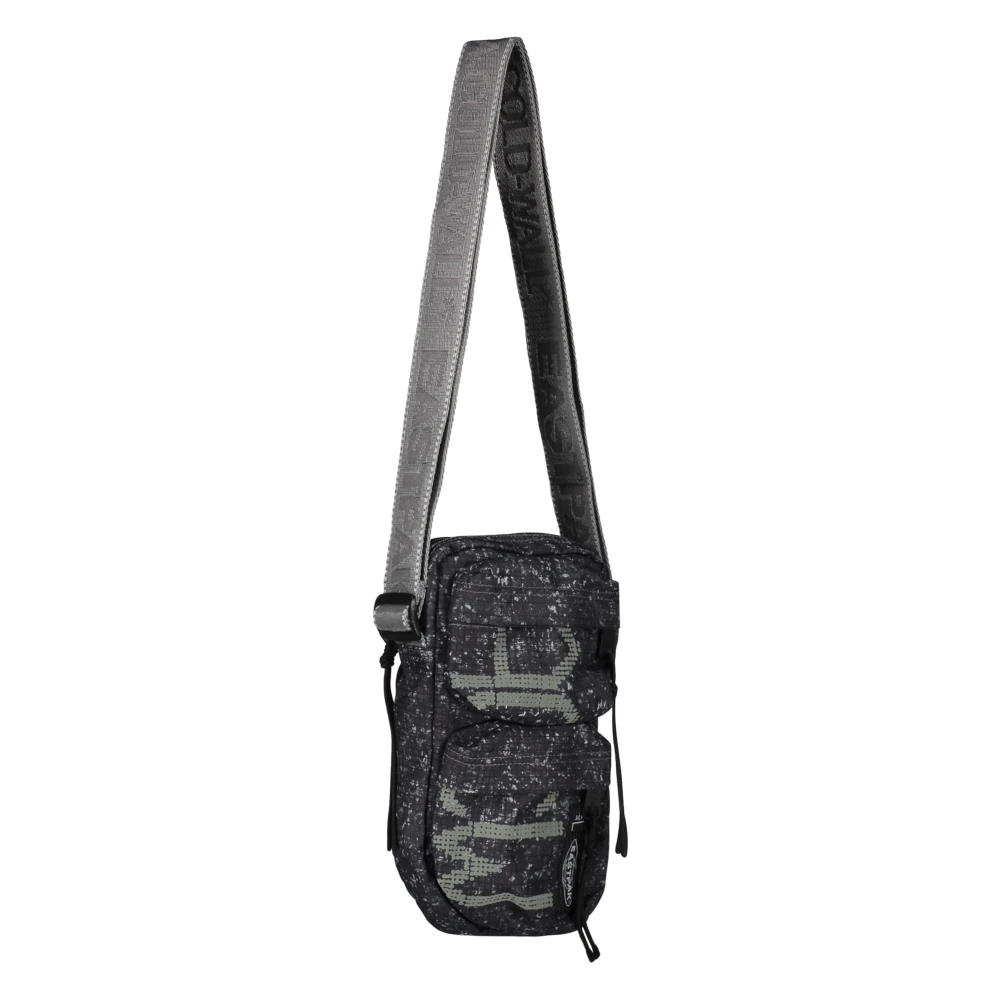 A-Cold-Wall Logo Messenger Tas met Ritssluiting Blue Heren