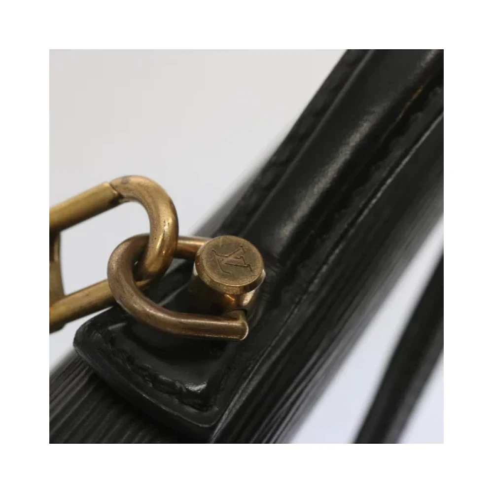 Louis Vuitton Vintage Pre-owned Leather louis-vuitton-bags Black Dames