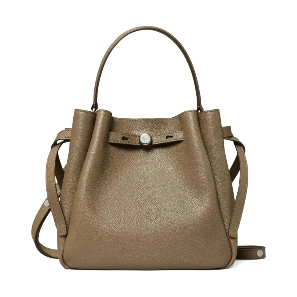 Tory Burch Women's Brown Stylish Bucket Bag For - Bucket Bags - One Size - Bags