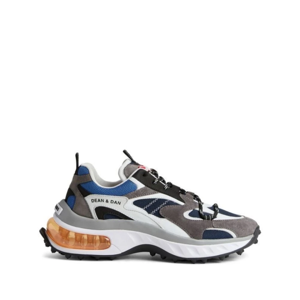 Dsquared2 Bubble Lace-Up Lage Top Sneakers Heren Schoenen Veelkleurig Multicolor
