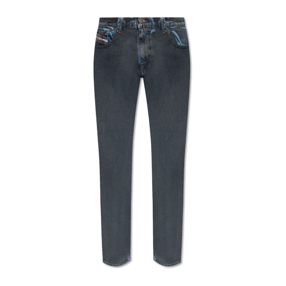 Diesel Slim Jeans 2019 D-Strukt Gray Heren