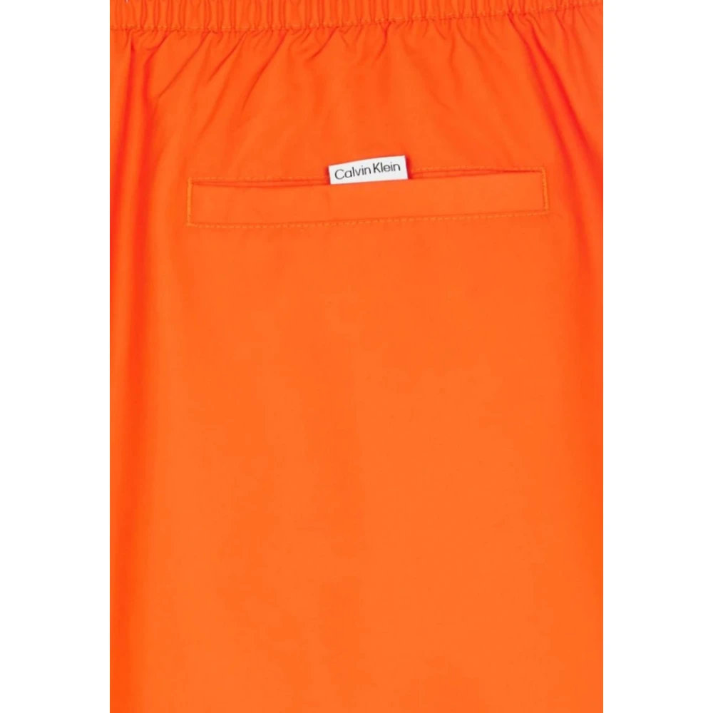 Calvin Klein Heren Zwemkleding Koord Orange Heren