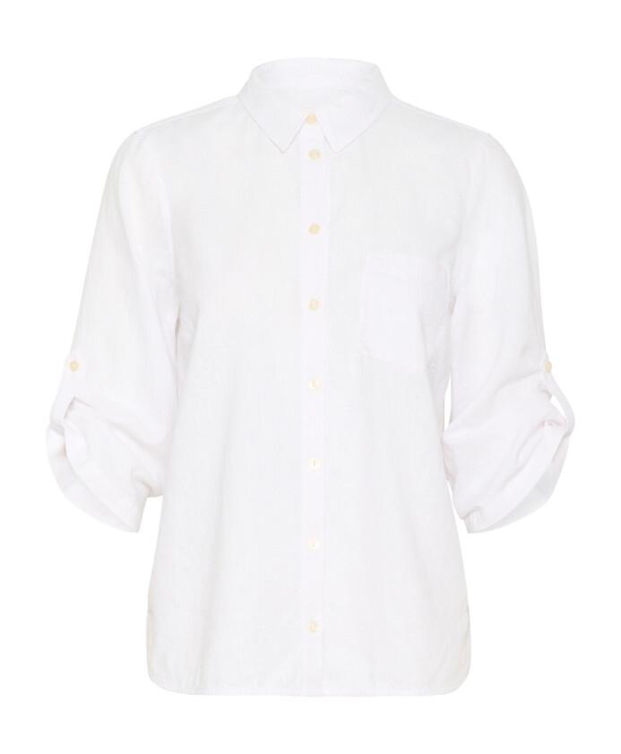 witte-overhemdblouse-met-3-4-mouwen