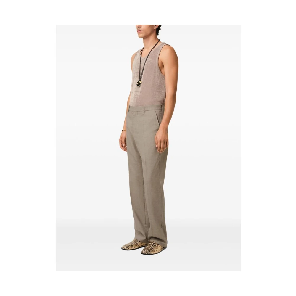 Ami Paris Lichtbruine Ritsbroek Brown Heren