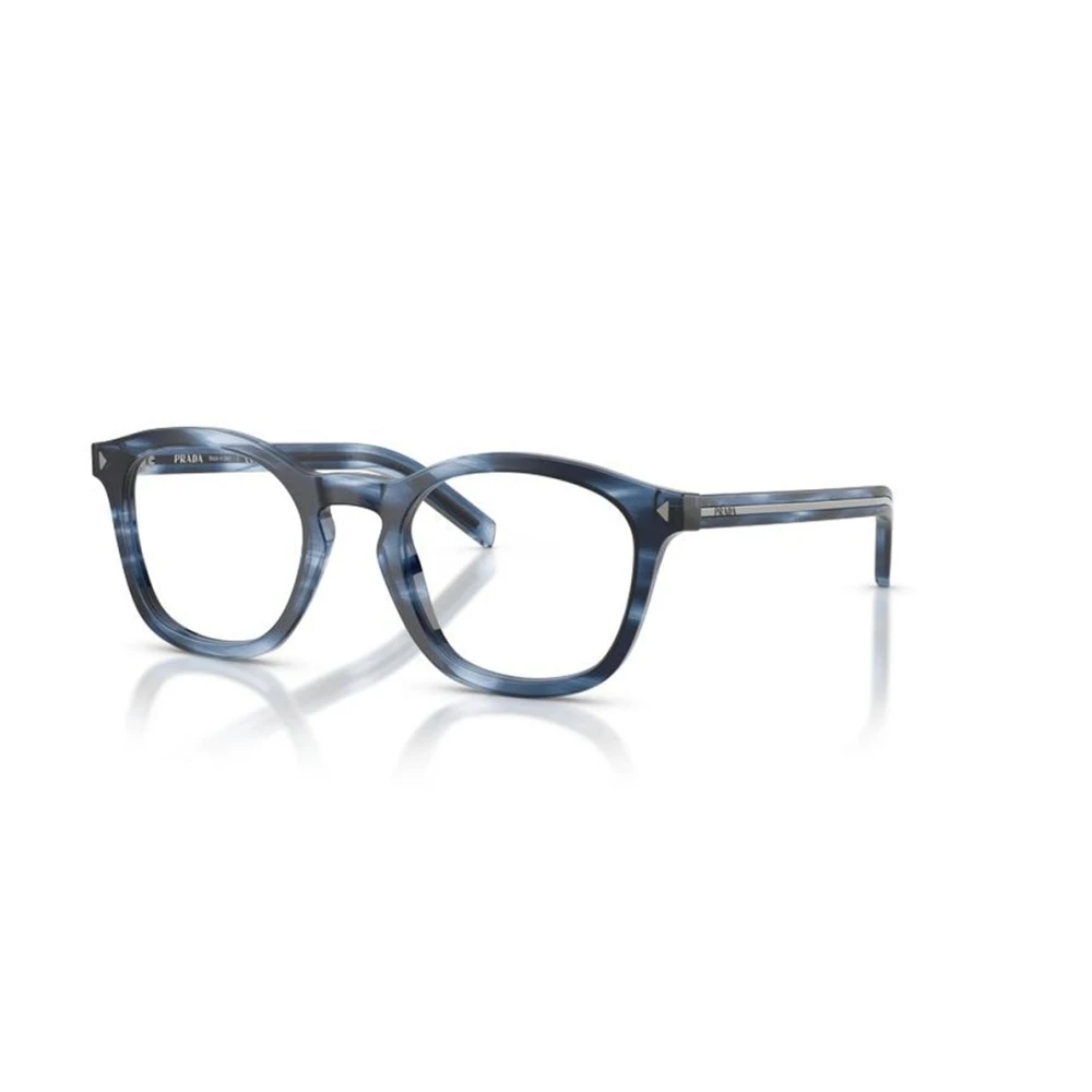 Prada Men's Blue Glasses, 51 Mm, C04v Optical Frame