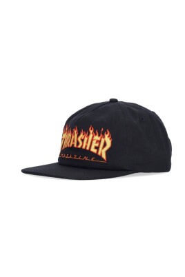 flame-embroidered-snapback-cap-black