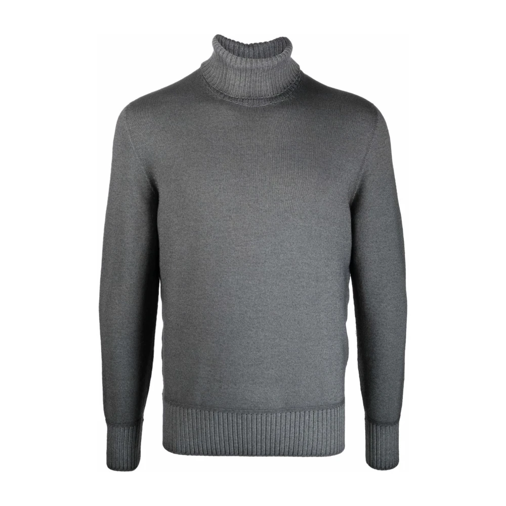 Drumohr Grijze Sweatshirt Aw24 Herenmode Gray Heren