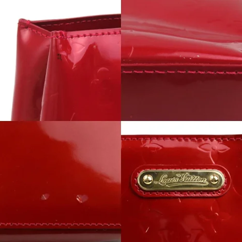 Louis Vuitton Vintage Pre-owned Leather louis-vuitton-bags Red Dames