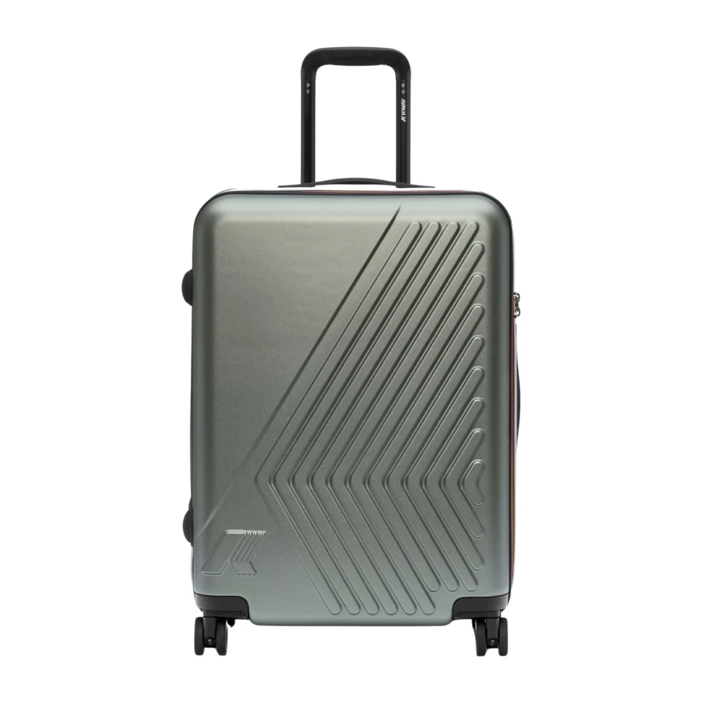 K-Way Unisex Groente Eudoxieur Logo Trolley Medio