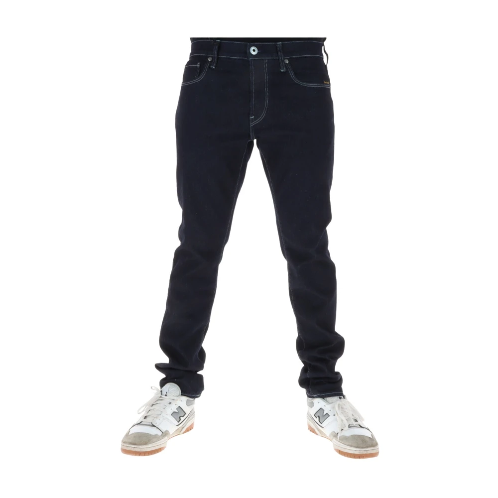 G-Star Men's Blue Slim Fit Jeans, W32 L32, 3301 Slim Jeans