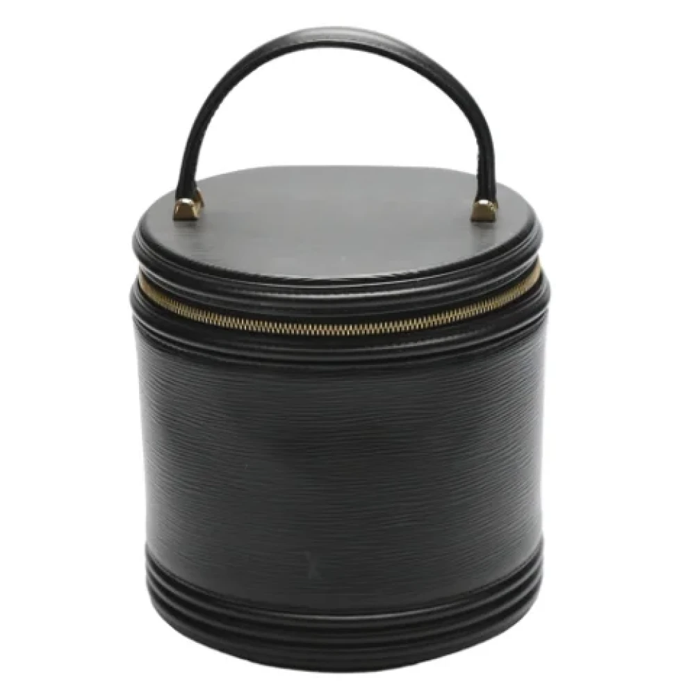 Louis Vuitton Vintage Pre-owned Leather louis-vuitton-bags Black Dames