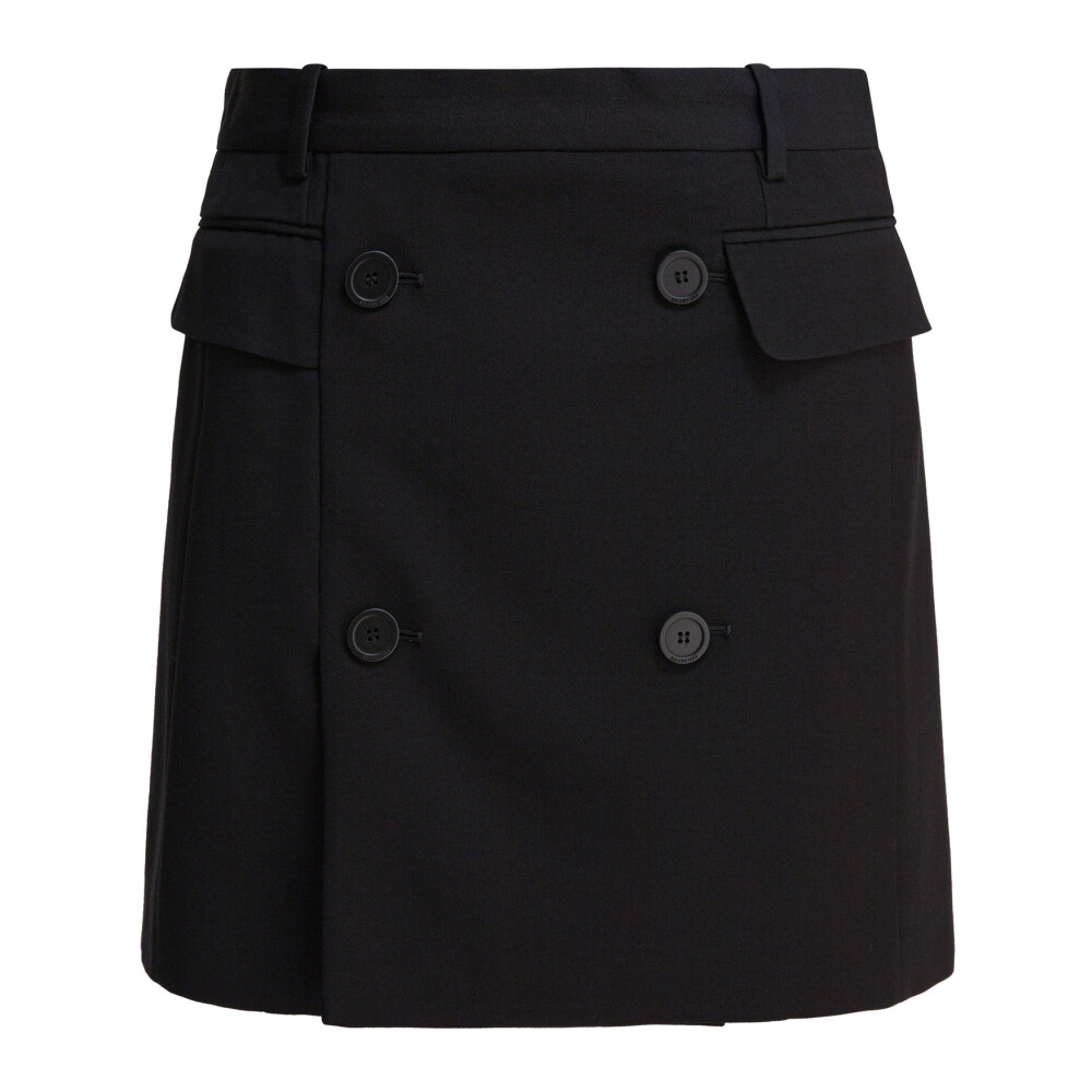 【送料&関税込】Balenciaga Black Wool Mini Skirt Women's Hourglass Mini Skirt in Black | Balenciaga US