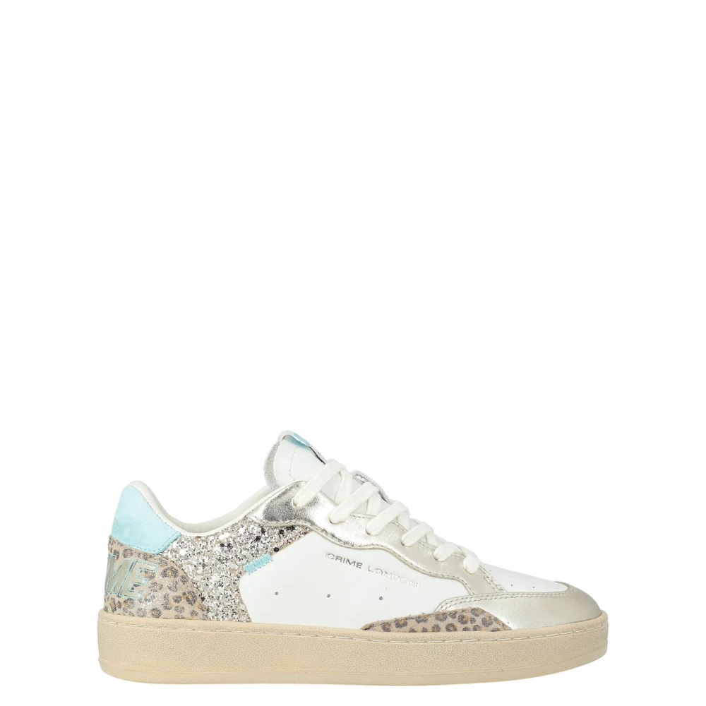 Crime London Chelsea Aqua Leopard Dames Schoenen Veelkleurig Multicolor