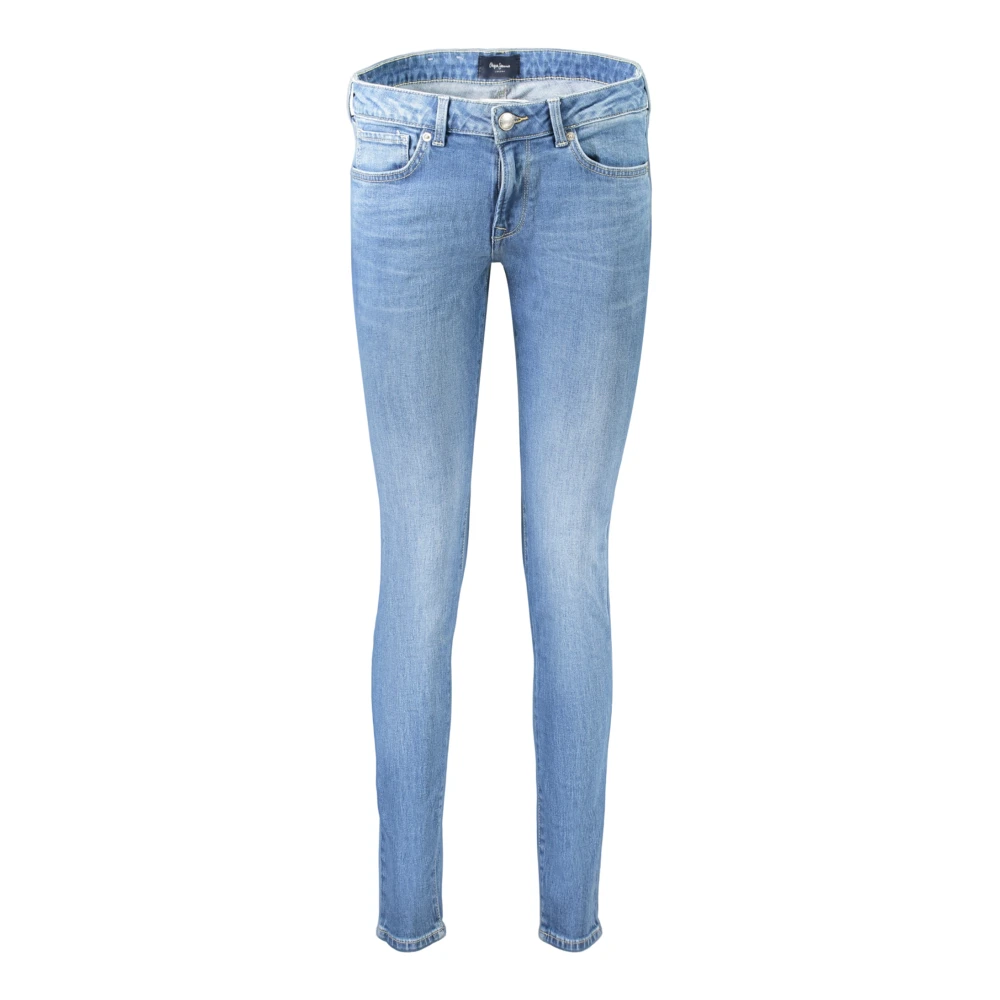 Pepe Jeans Soho Low-Rise Skinny Jeans - Female - Skinny Fit Jeans - Blue - W31 L32 - Jeans