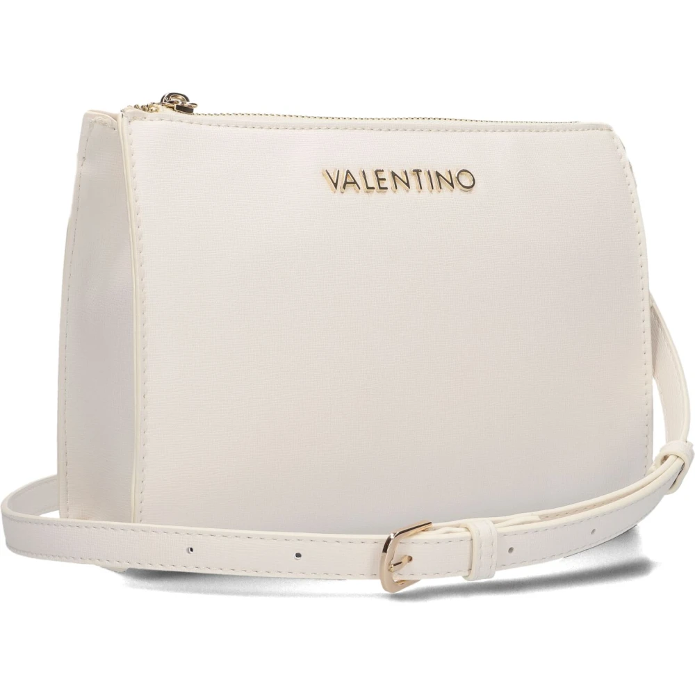 Valentino Witte Chiaia Pochette Schoudertas White Dames