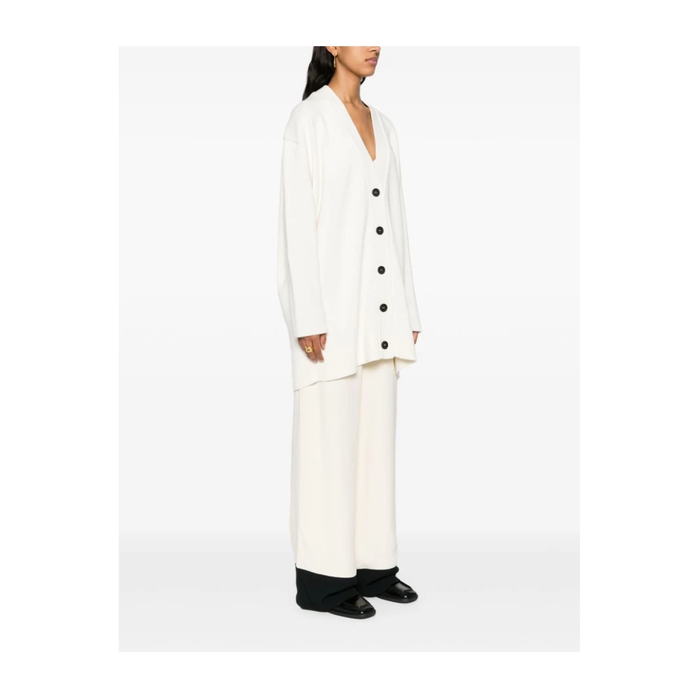 Fabiana Filippi Witte Gebreide Kleding Aw24 White Dames