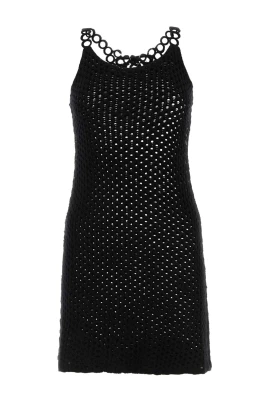 Crochet Mini Dress