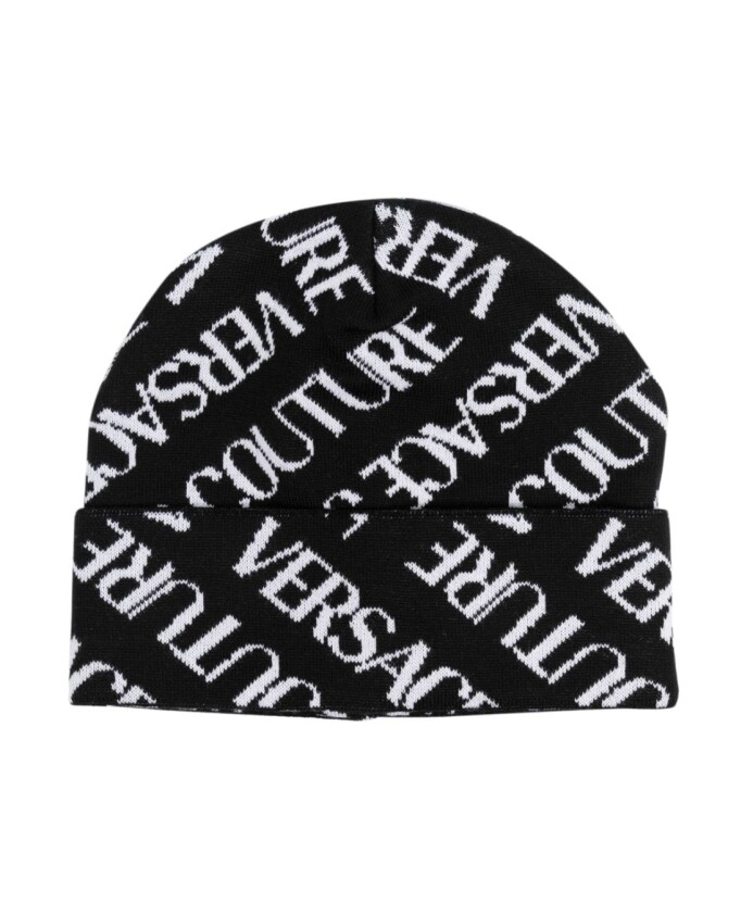 VERSACE, Black Women's Hat