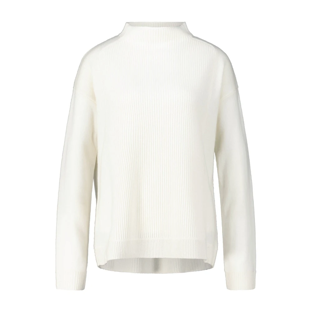 RIANI Cashmere Gebreide Trui met Uitgesneden Rug White Dames