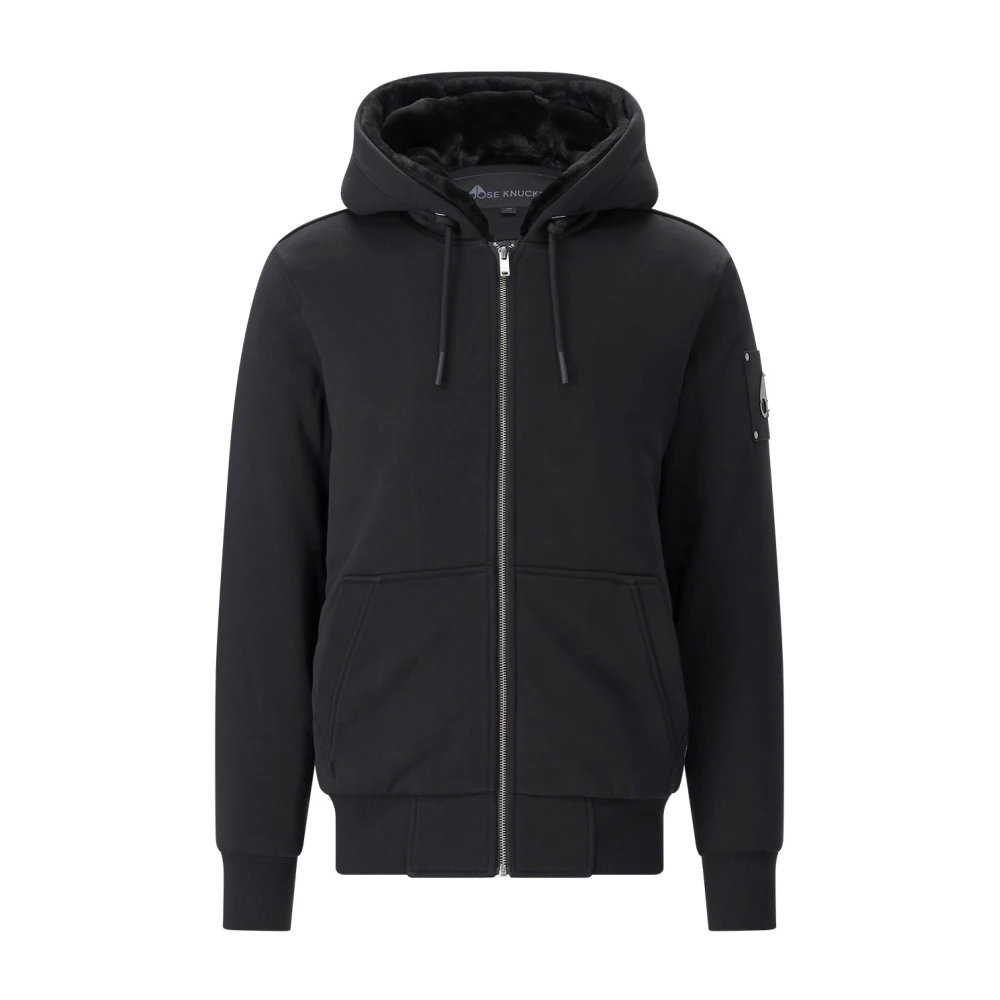 Moose Knuckles Black Polyester Sweatshirt - M - Image 8