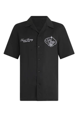 Linen Bowling Shirt Tennis Club