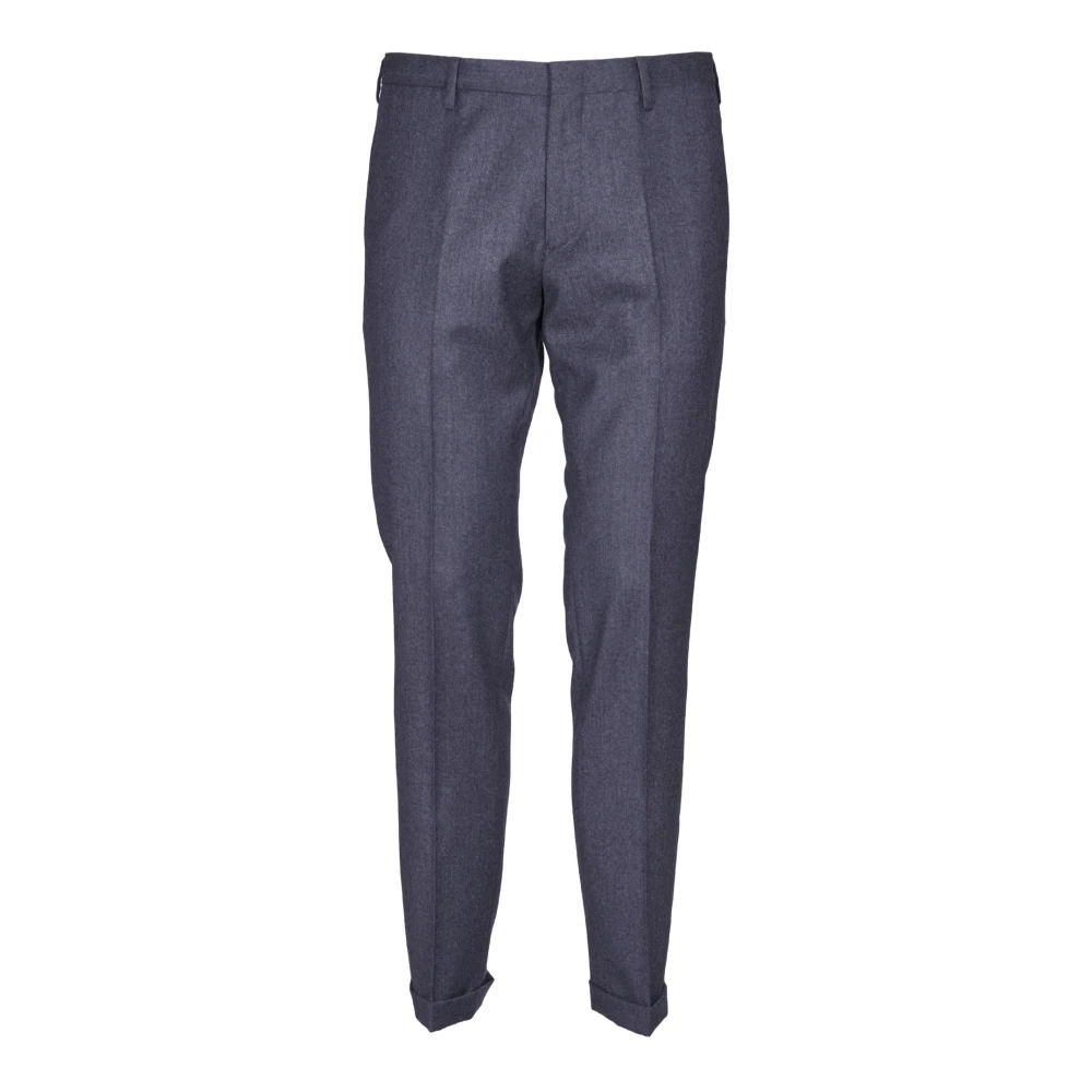 PS By Paul Smith Grijze wol kasjmier broek Aw24 Gray Heren