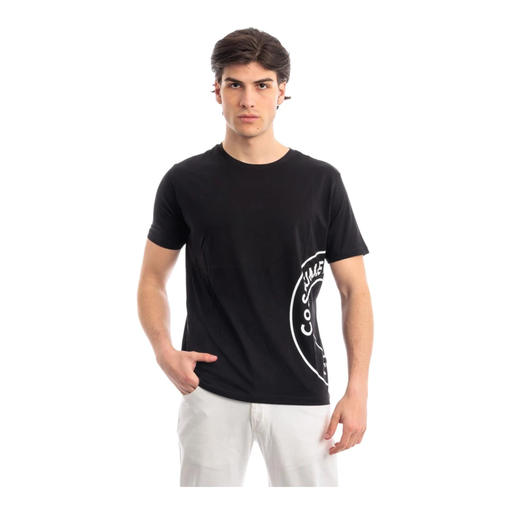 Costume National Korte Mouw T-shirt Black Heren