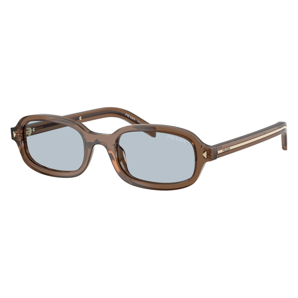Prada Unisex Brown Sunglasses, 50 Mm, 0Pr D06s
