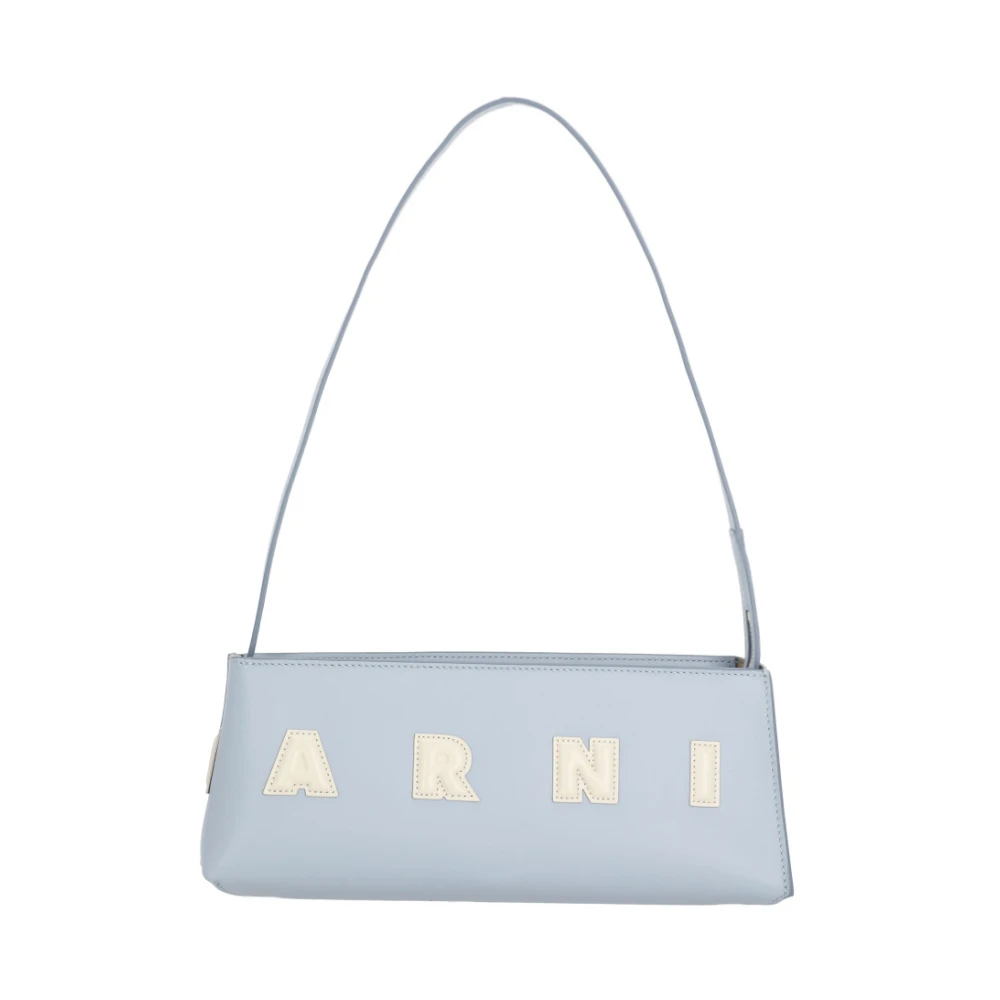 Marni Women's Blue Shoulder Bags, One Size, Museo Baguette
