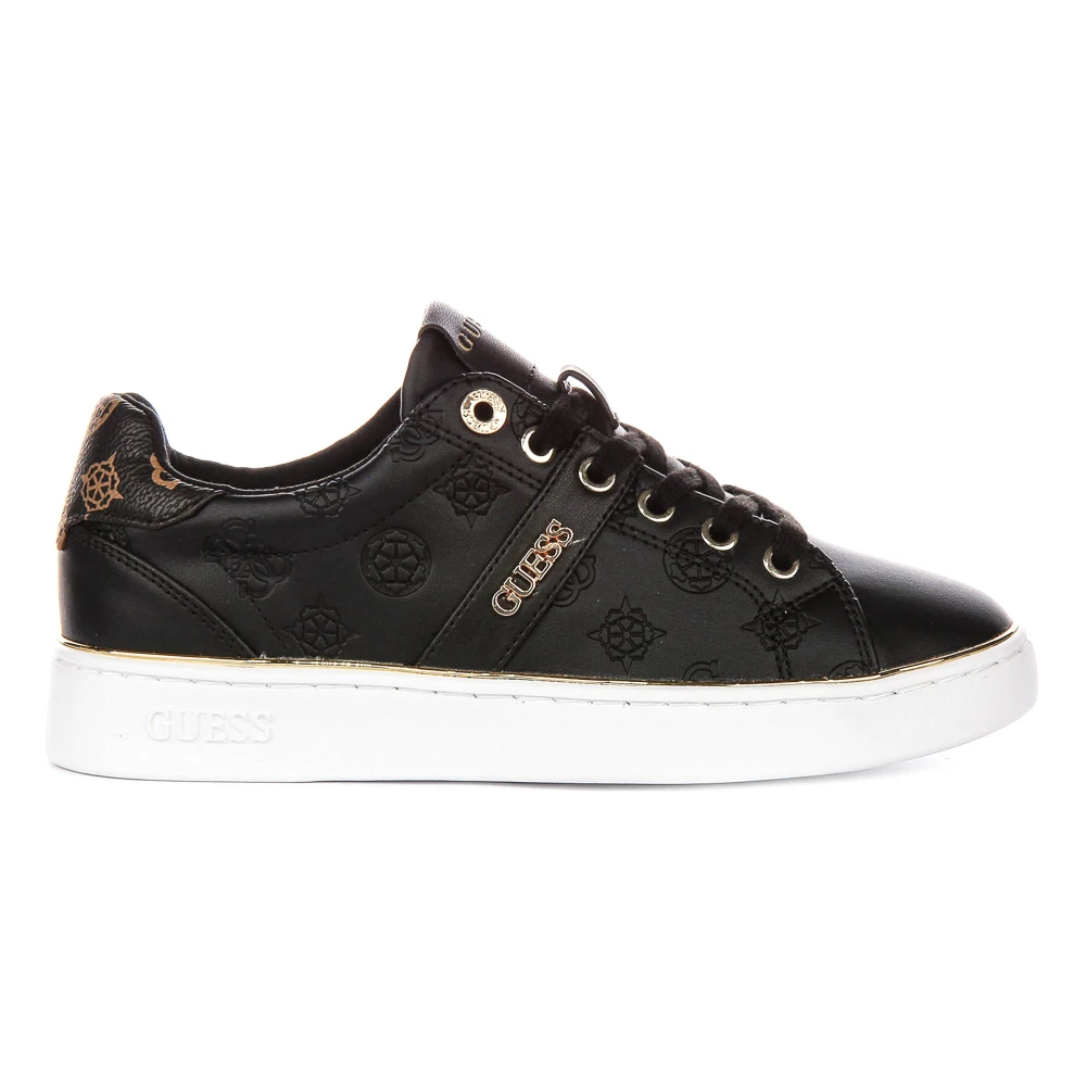 Guess Women's Black Britz 4G Logo Sneaker
