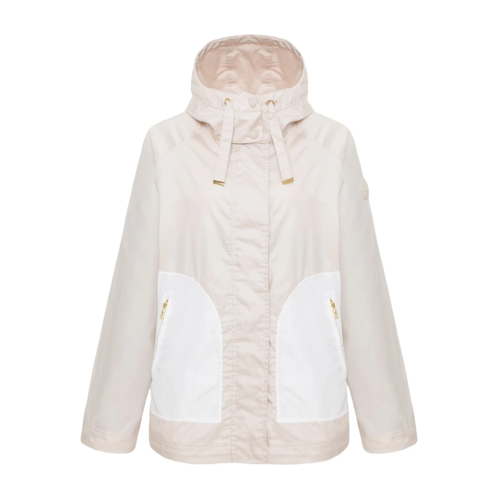 Colmar Vrouw Beige Jassen Dames, L, Katoen, Lentejasjas Met Afneembare Capuchon