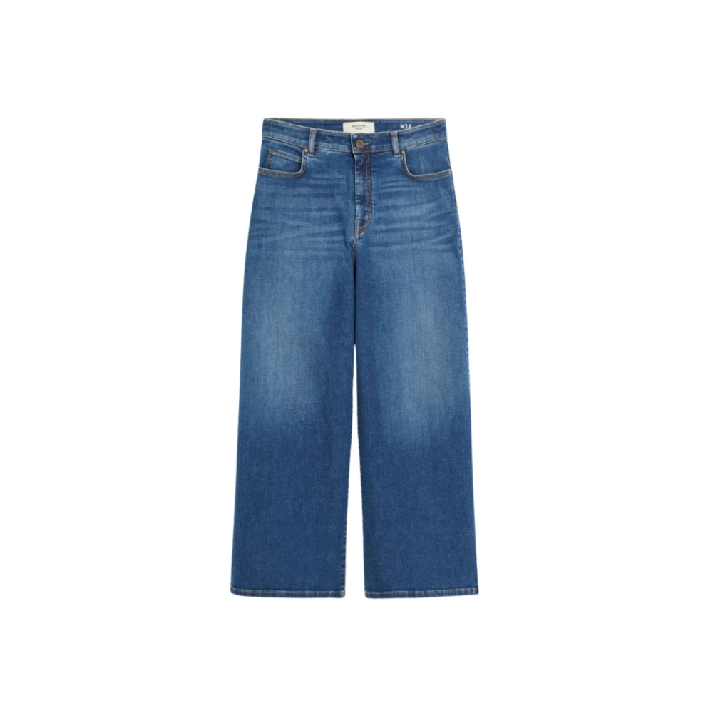 Max Mara Denim James Jeans Regular Fit Indigo Blue Dames