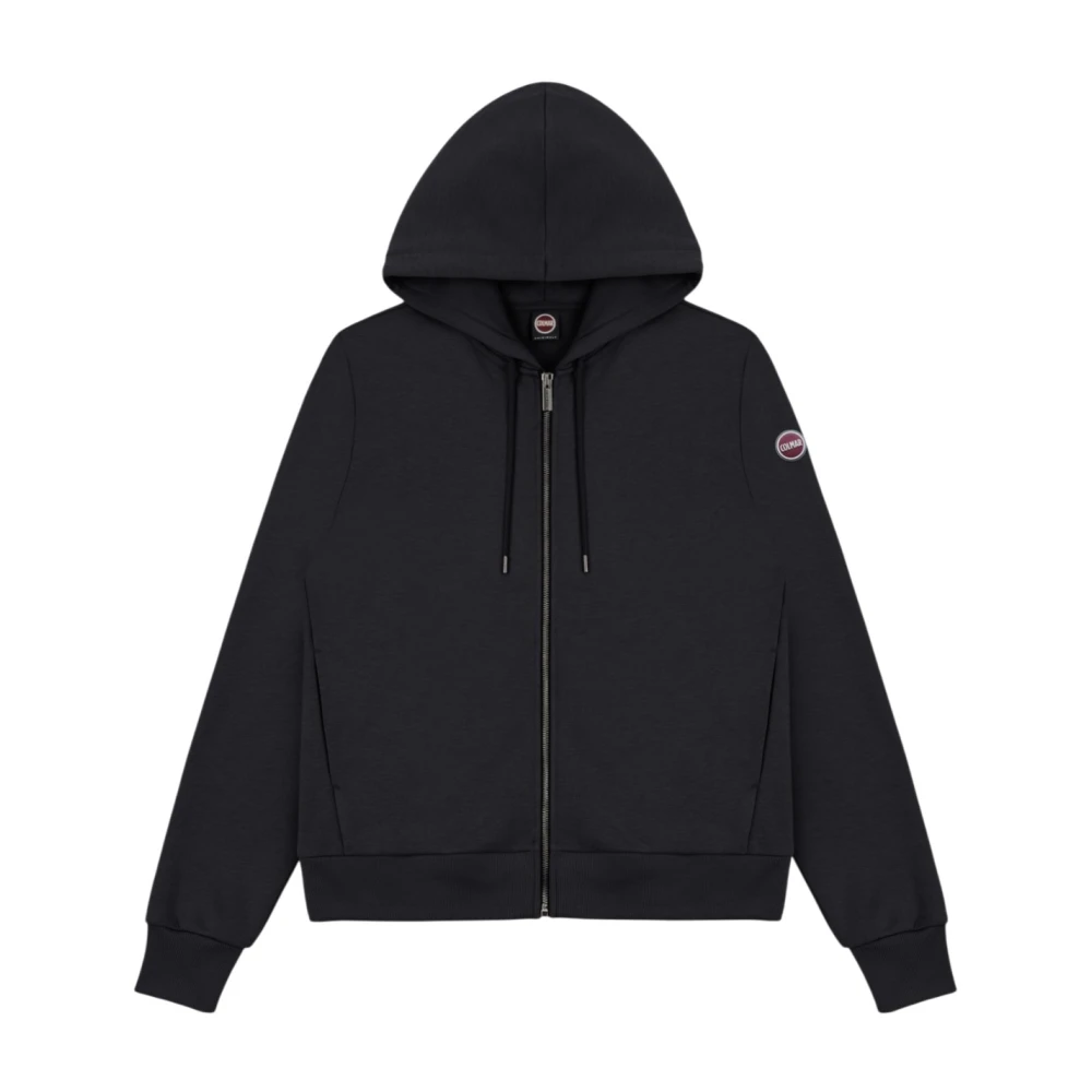 Colmar Uomo Nero Felpa Full Zip Con Cappuccio, Colore: Taglia: M - Immagine 3