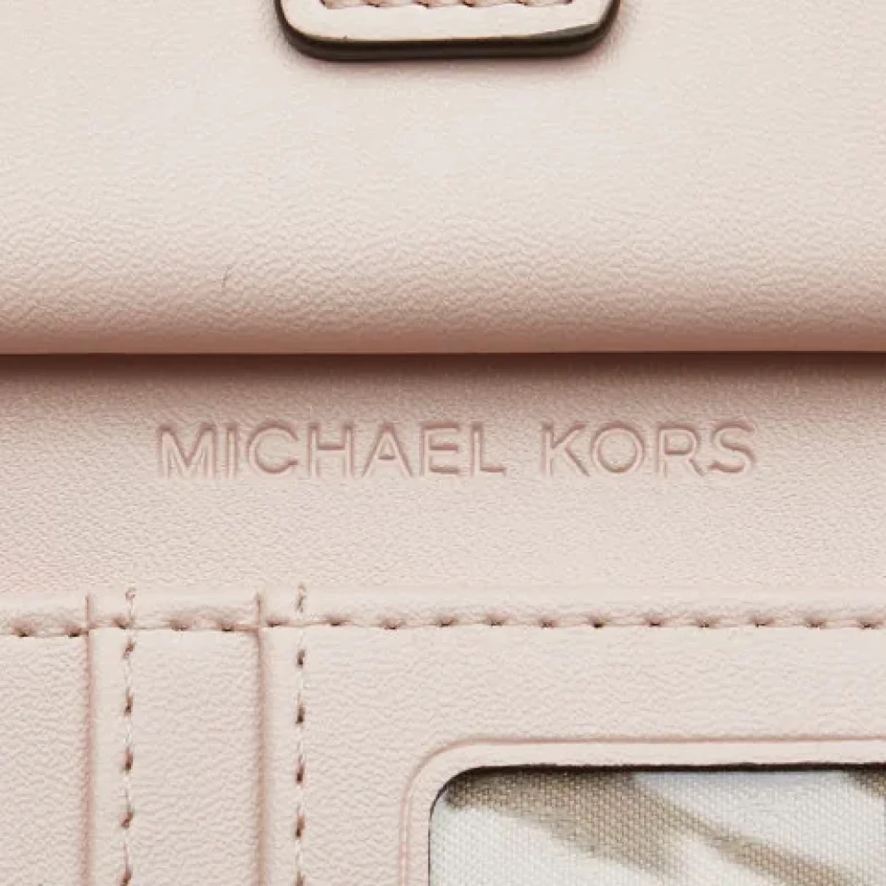 Michael Kors Pre-owned Leather wallets Brown Dames
