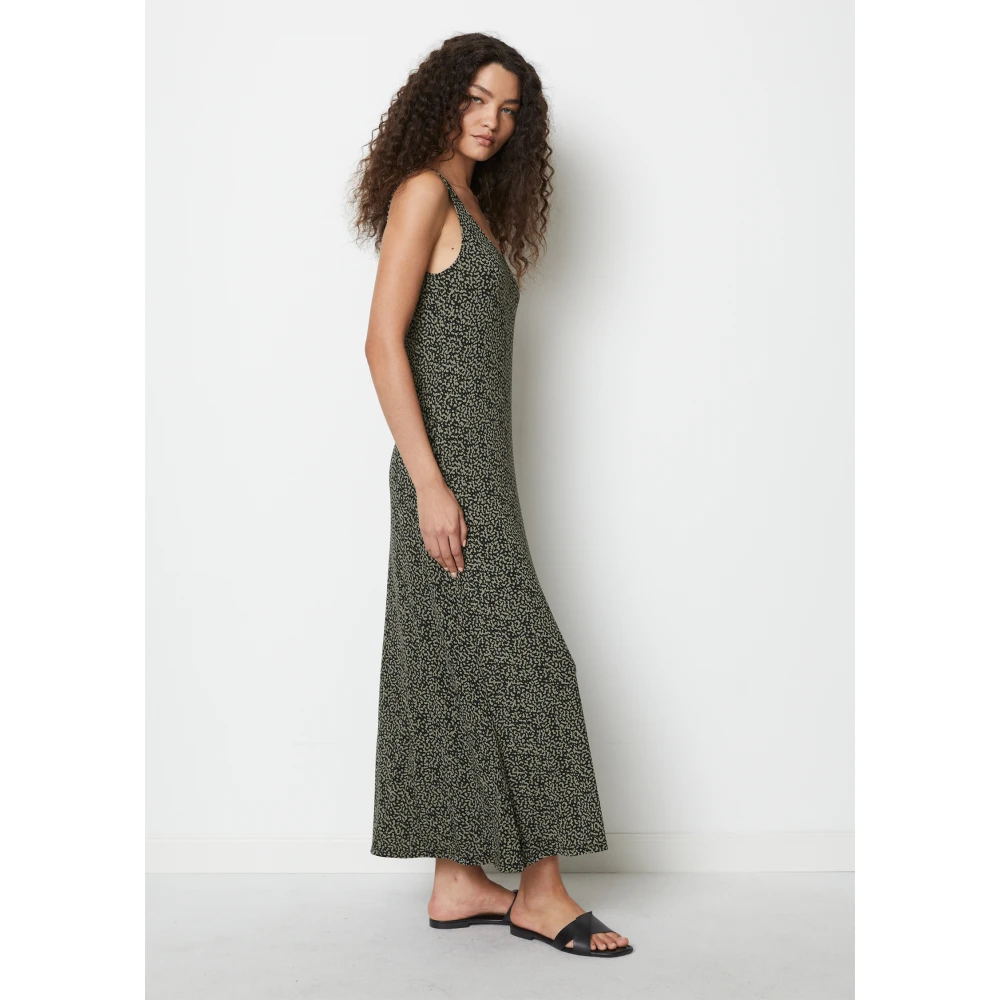 Marc O'Polo Mouwloze jerseyjurk met een all-over print Multicolor Dames