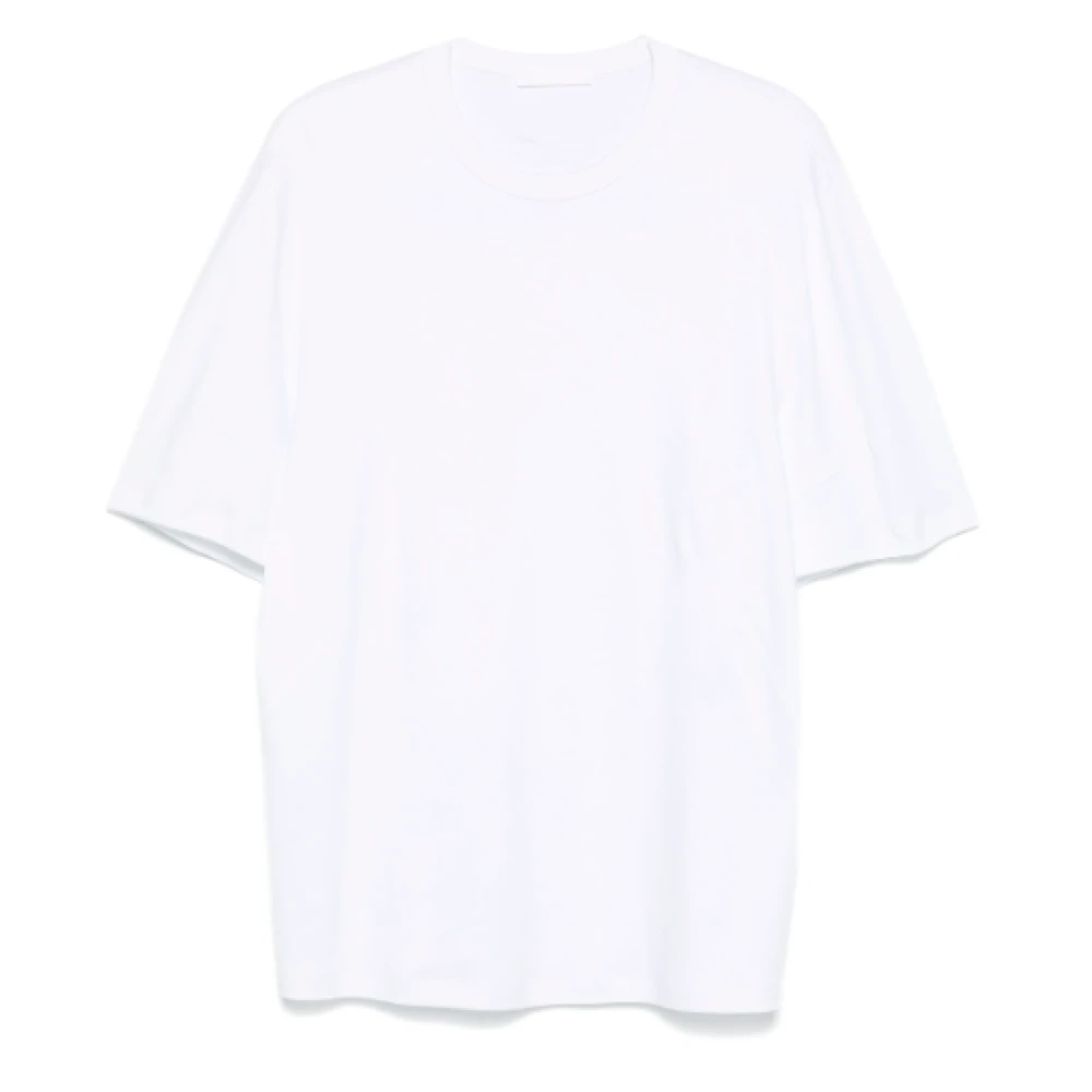 Helmut Lang Witte Dagelijkse Zware T-shirt White Heren