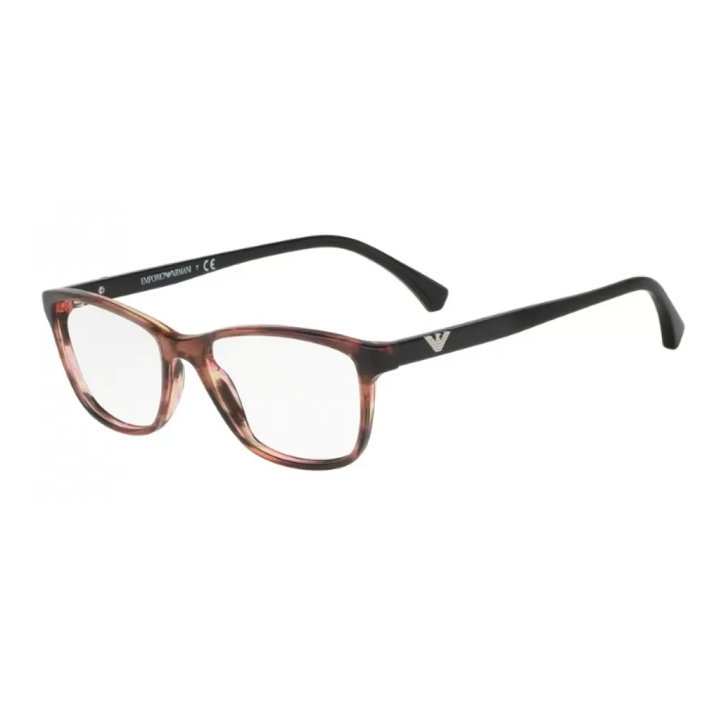 Emporio Armani Vierkante Acetaat Damesbril Ea3099 Brown Unisex