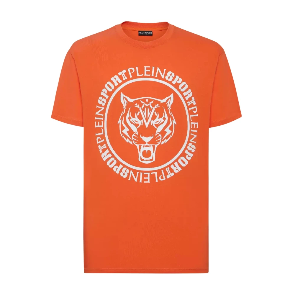 Plein Sport Oranje Tiger T-shirt Orange Heren