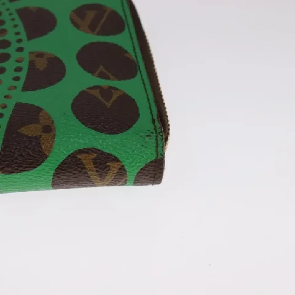 Louis Vuitton Vintage Pre-owned Canvas wallets Green Dames