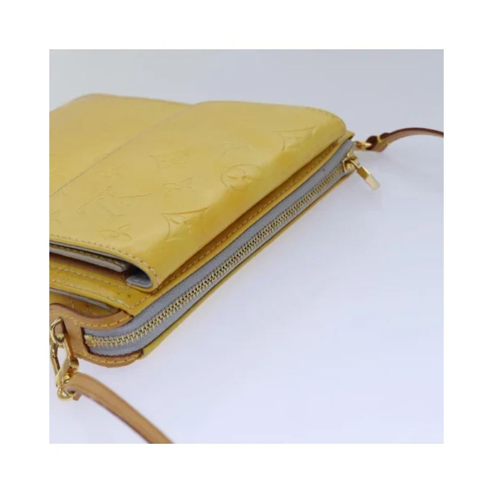 Louis Vuitton Vintage Pre-owned Leather louis-vuitton-bags Yellow Dames