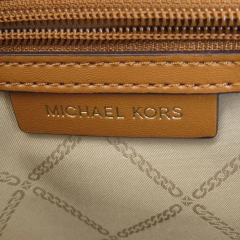 Michael Kors Pre-owned Plastic backpacks White Dames