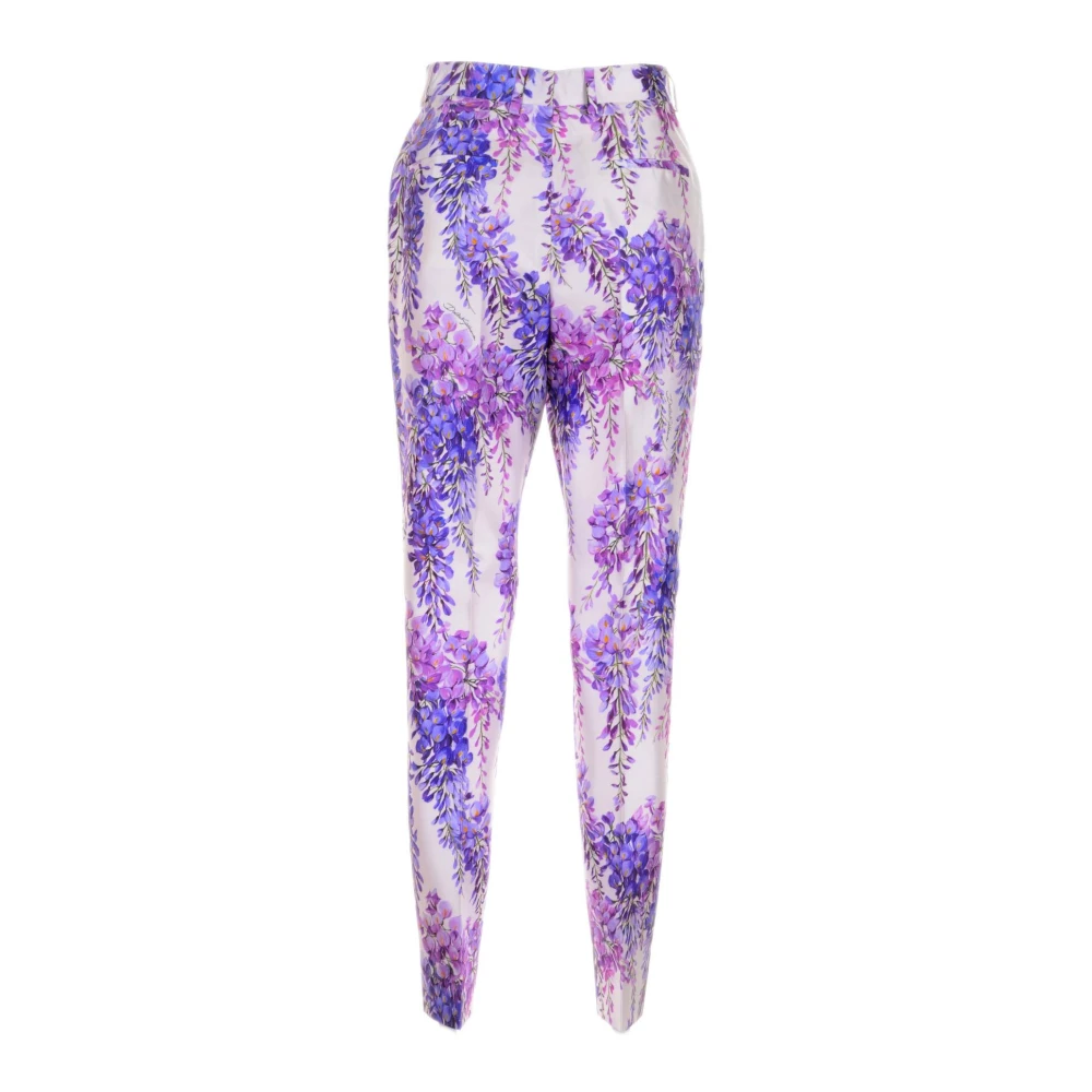 Dolce & Gabbana Bloemen damesbroek Multicolor Dames