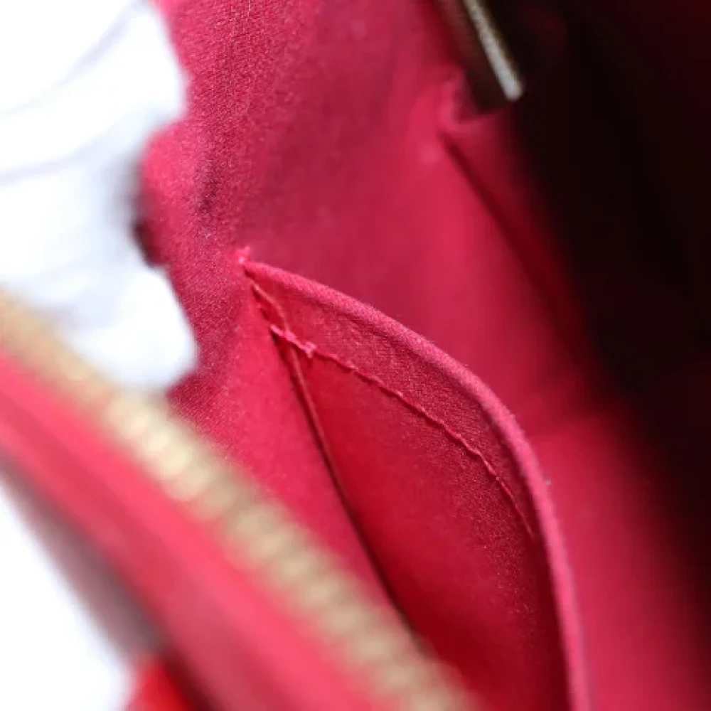 Louis Vuitton Vintage Pre-owned Leather handbags Red Dames