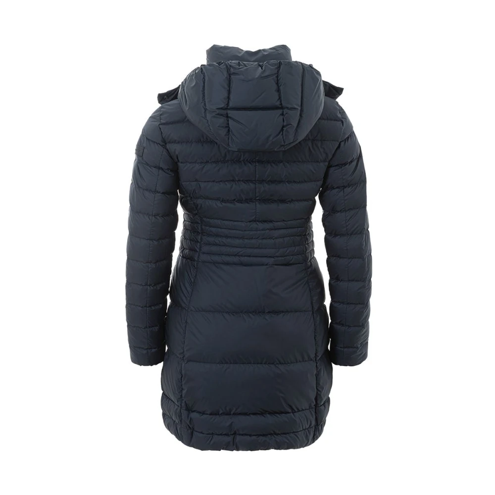Peuterey Stijlvolle Blauwe Polyamide Jas voor Vrouwen Blue Dames